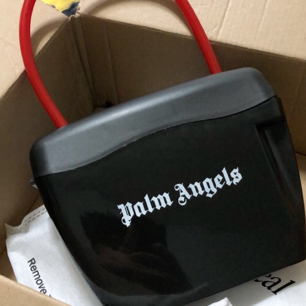 QUICK SALE NXT DAY SHP PALM ANGELS PADLOCK HANDBAG